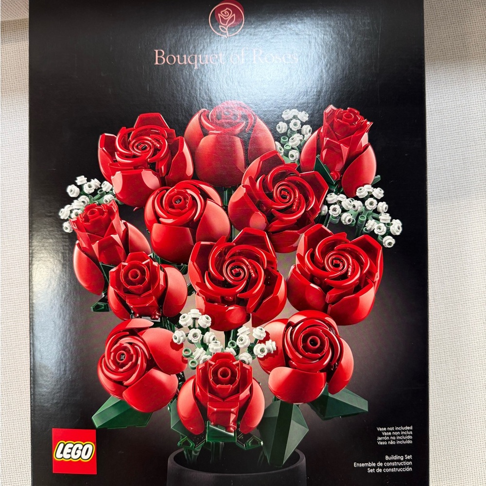 LEGO Red Rose Bouquet Set